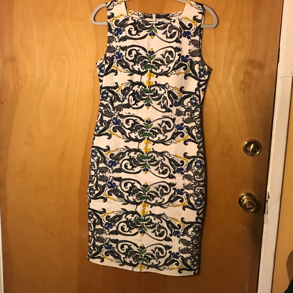 ANTHROPOLOGIE PEONY MYKONOS DRESS-SAMANTHA